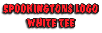 SPOOKINGTONS LOGO
WHITE TEE